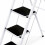 Oypla Oypla Foldable 4 Step Ladder Stepladder Non Slip Tread Safety Steel Step 6