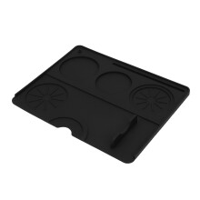 Silicone-Kaffeepresse-Unterlage, Flachpad Tamper-Zubehör, 175 g