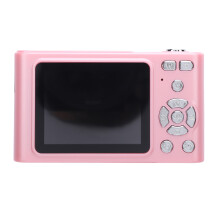 Pink Compact Digital Camera 4K 48MP 16x Zoom IPS Screen Anti Shake for Travel