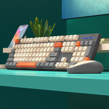 Kabelloses Tastatur- und Maus-Set 2,4 G Ergonomisch ABS Plug & Play