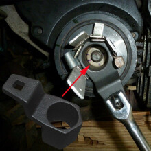 Hex Crankshaft Pulley Holding Wrench Socket Tool for Honda Accord/Civic/Odyssey