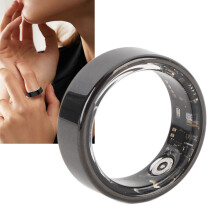 Smart Health Ring Fitness Tracker Stainless Steel IP68 Waterproof Bluetooth Step Counter for Men Women Type 13
