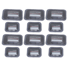40Pcs Tire Repair Patches Dual Size Rubber, Strong Adhesive & Airtight