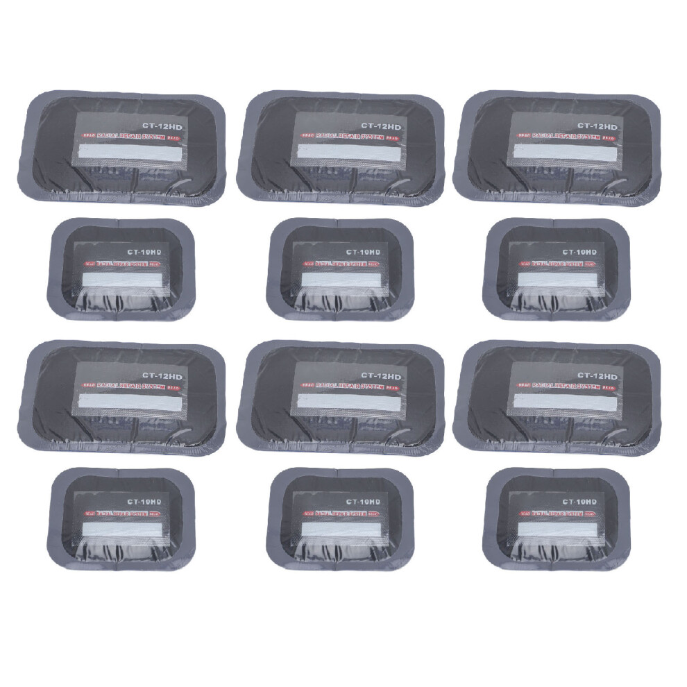 40Pcs Tire Repair Patches Dual Size Rubber, Strong Adhesive & Airtight 3641391837263