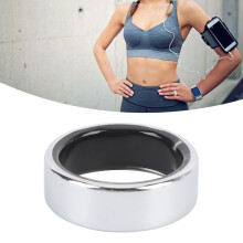 Smart Ring Pedometer with 20mAh Battery, IP68 Water Resistant, Lightweight Bluetooth Fitness Tracker