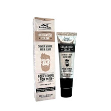 Hairgum - Coloración semi-permanente para cabello y barba - 7.1 - Rubio Claro Ceniza - 60g