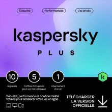 Antivirus - KASPERSKY - Kaspersky Plus 2026 - 10 puestos - 1 año - Versión descarga