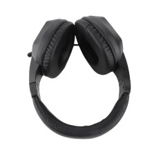 Kabelloses BT Gaming-Headset, 40mm Treiber, LED-Lichter, 330mAh Akku, Schwarz