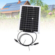15W 18V Monocrystalline Solar Panel & Controller Kit for RV Boat