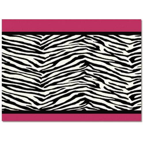 Leopard Zebra Area Rug Antislip Large Entrance Mat