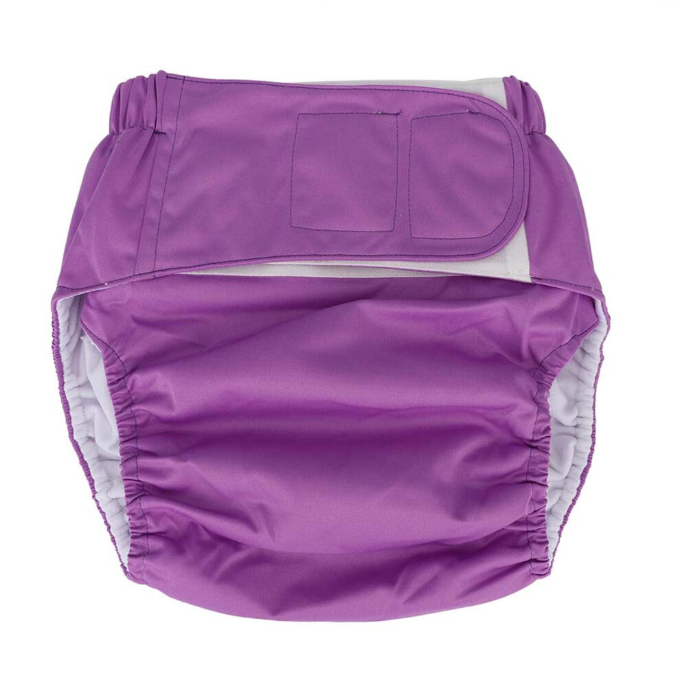 Adult Cloth Diapers, Waterproof & Washable Reusable Diapers for Elderly/Swim, Pocket Nappies, One Size Fits 1'5"-3'8" Waist