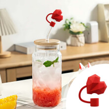 Romantic Gifts For Her Valentines Day Decorations For Home Straw 10mm Straw Straw Stopper Personality Straw