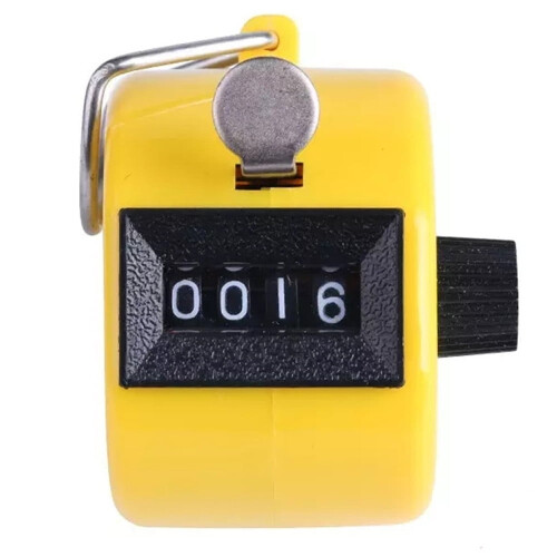 Compteur manuel portable à 4 chiffres pour le comptage des stocks