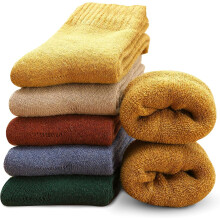VoJoPi 5 Pairs Wool Socks for Women, Size 5-10, Warm Hiking Cozy Thermal Crew Boot Socks Work Soft Ladies Socks