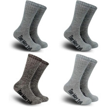 Chaussettes de randonnée thermiques en laine mérinos pour homme PUMIER, mi-mollet, hiver