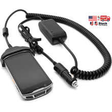 Zebra TC51/TC52/TC56/TC57/TC57X/TC510K/TC520K/TC56CJ/TC57HO Kfz-Ladekabel für Barcode-Scanner – Kompatibel mit Zebra