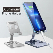 Universal Aluminum Alloy Foldable Phone Holder Stand for