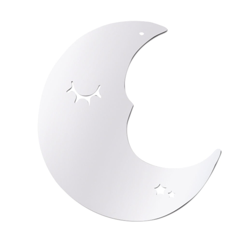 Nordic Acrylic Mirror Wall Decal Â Cartoon Heart Shape, Peel & Stick, Safe Lightweight Mirror Sticker For Nursery/Playroom, Gift Ready, Compatible 9489952804507