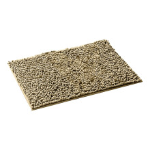 Myk sklisikker dyrematte, 60 x 40 cm, varm fleece-liggeunderlag for katt/hund, til kennel og stue – 1 stk.