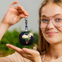 Anheng med himmelplanet – realistisk jord og sol, interaktiv vitenskapelig dekor til barnerom, pedagogisk takgave