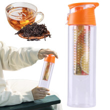 Infuseur à fruits en plastique orange 800 ml