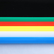 Supvox 20Pcs Clear Plastic Folder Stationery Supplies A4 Size for Individuals