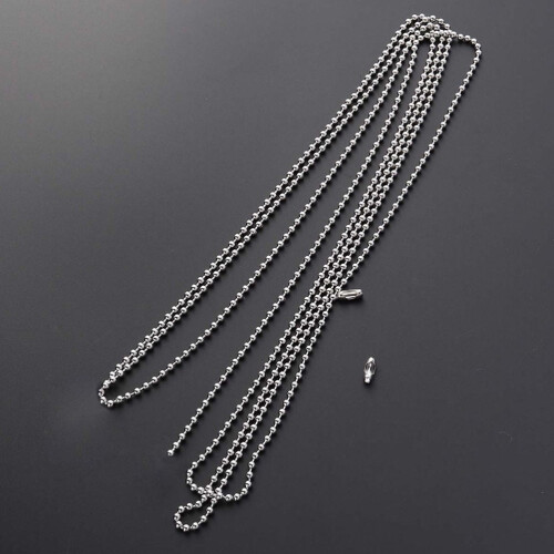 2pcs Silver Pull Chains for Light Fixtures