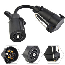 Adaptador Conversor de 7 Pinos para Reboque RV para 7 Pinos