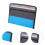 Soimiss Zipper Expandable Folder Document Organizer Plastic Black 1Set for Professionals 1