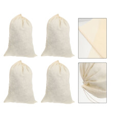 6Pcs Bags Beige Rectangular Gauze for Soup Making and Cooking
