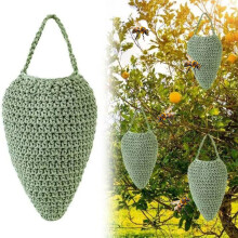 Bee Repellent Hanging Decoy Honeycomb Imitation Net with Cotton Filling Outdoor Honeybee Deterrent for Gardens Patios Deck Natural Pest Control