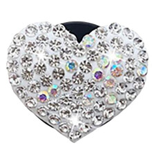 Diamond Heart Aromatherapy Clip, Car Air Freshener with Long-Lasting Fragrance, Compatible with 2023 Vehicles, Vent Clip for Odor Removal & Anxiety