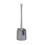 Brosse WC grise avec manche confortable 16,38 x 4,17 1