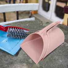 Pelle à poussière Supvox rose en plastique poli (lot de 2)