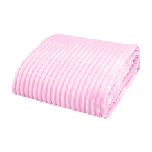 UHUYA Bedding Fleece Blanket Flannel Blanket Soft Warm Cozy Bed Blanket Plush Sofa Throw Blanket, 27.56" x 39.37", Pink