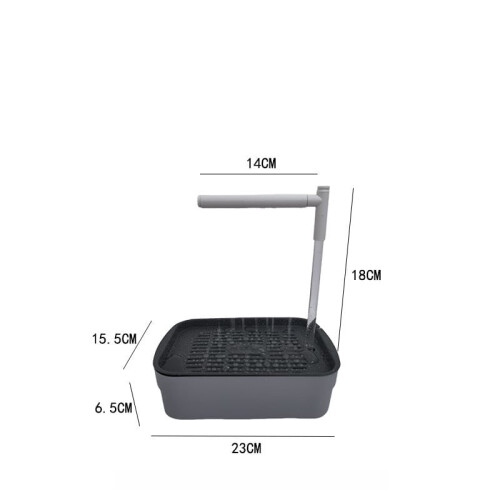 Bain d'oiseaux solaire pour perroquets, calopsittes et pinsons