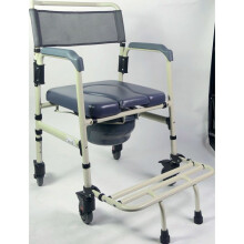 Mobiler Toilettenstuhl Sardinien - Beige