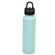 Isolierte 316er Edelstahl-Wasserflasche 700ml, 25oz, Grün