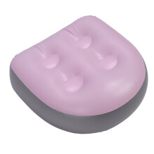 Inflatable Spa Cushion Pillow for Bathtubs Pools 47x37x15cm Pink