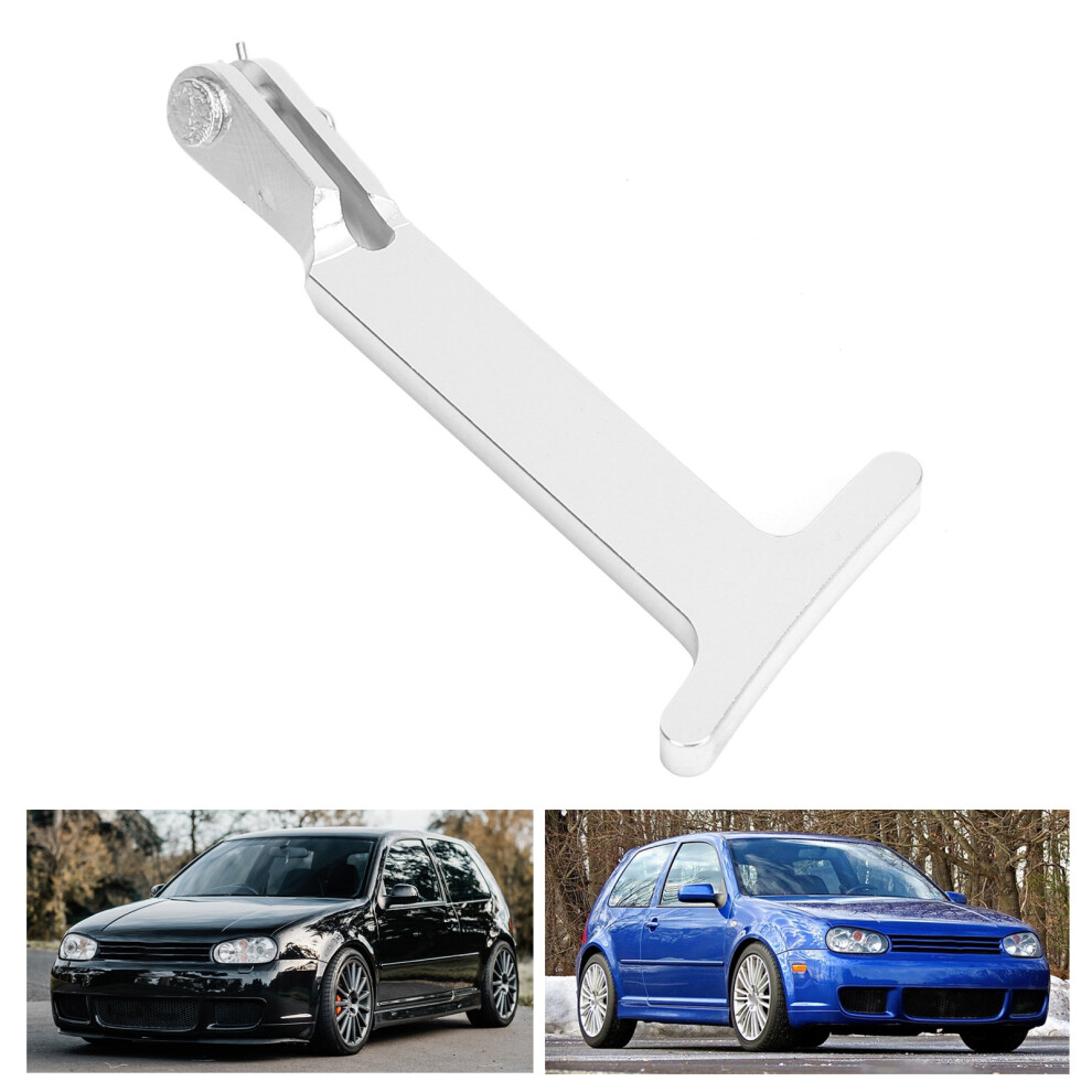High-Quality Aluminium Alloy Hood Latch Release Handle For R32 Mk4 2004 Silver 7891391846031