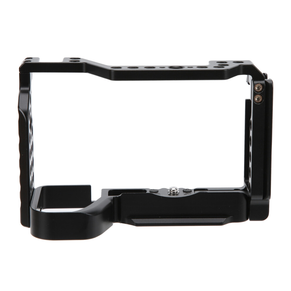Aluminum Alloy Camera Cage For Sony A6600 With Cold Shoe Mount, Bronze 5091391846075