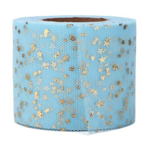 Glitter Tulle Rolls Shiny Netting Fabric 2 Pcs 2