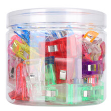 100PCS Sewing Clips Kit - Multi Color Patchwork & Quilting, 2.7cm to 3.3cm