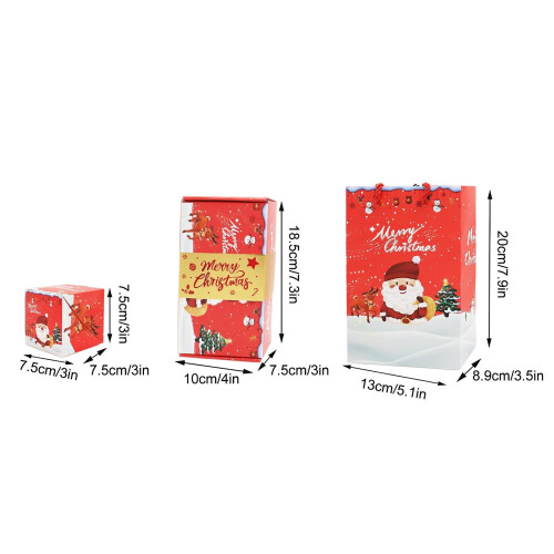 Coffret cadeau surprise de Noël – Noir, 1 unité 1
