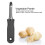 Stainless Steel Kitchen Knife Set 8 Pcs Razor Sharp Ergonomic Handle Silver 3