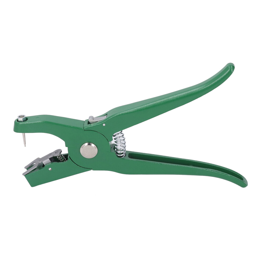Livestock Ear Tag Pliers Aluminum Alloy Green For Cattle Sheep Goat 9481391849309