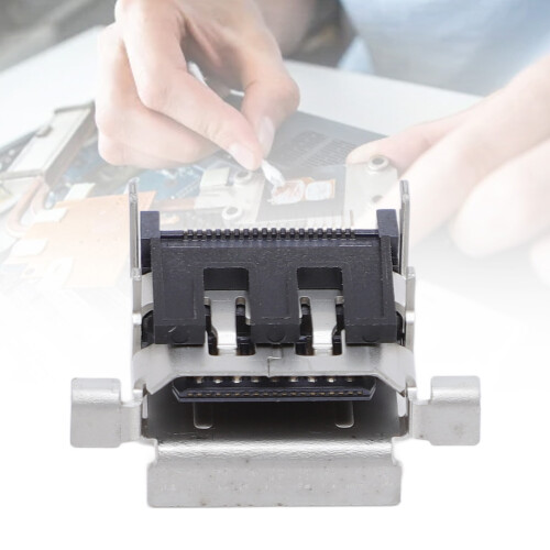 HD Multimedia Interface Port Replacement for Game Console Metal Connector
