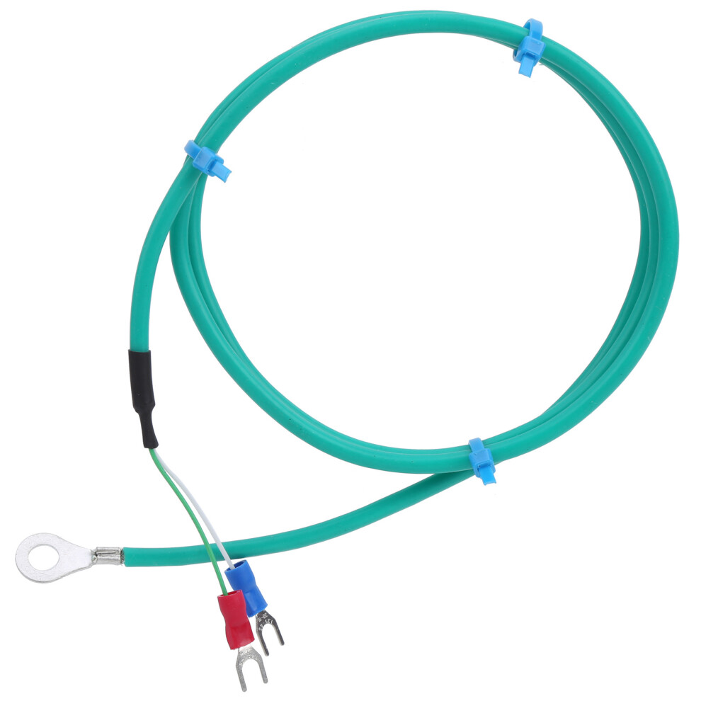 0200 KType Thermocouple Temperature Line 1m SMD Round Hole Silicone Probe