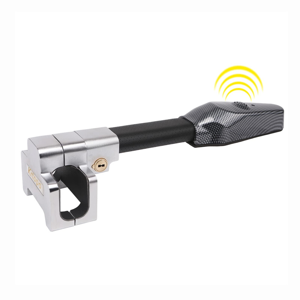 Steering Wheel Lock Universal Car Anti Theft Security Alarm Closure Retractable Anti-Theft Protection 5051224066827