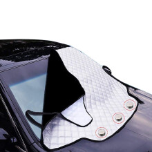 Windscreen Cover, URMI Car Wind screen Cover Frost Magnetic Car Protector for Winter Windshield Ice Cover Front Window Sunshades Protector Fits for